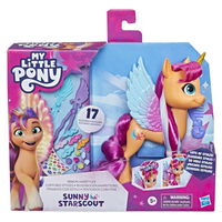 Figurina My Little Pony, Ribbon Hairstyles, Sunny Starscout, 15 cm