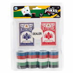 Set Poker, Smile Games, 100 jetoane si 2 pachete de carti, Smile Games