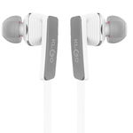 Casti Intraauriculare cu fir, Audio Dynamic sound, Microfon, AUX IN 3.5 mm, Moderne, Culoare Alb, KlaussTech