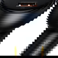 Incarcator auto Baseus Qualcomm Quick Charge 5 TZCCZM-0G 1 x USB Output 5V/3A 2 x Type-C maxim 5V/3A total output 160W include cablu