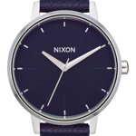 Ceasuri Femei Nixon Womens The Kensington Leather Strap Watch 37mm DARK PURPLE