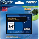 Brother Etichete TZE334 12mm (auriu/negru), Brother