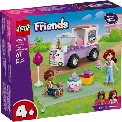 Unicorn cake delivery car 42675, Lego