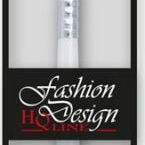 Pensula perie pentru gene Top Choice Fashion Design White Line 37252