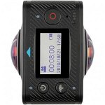 KitVision Camera actiune 360 Immerse Duo, wireless, negru