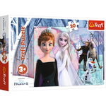 PUZZLES 30 MAGICAL FROZEN, TREFL 30p