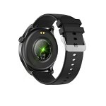 Ceas smartwatch COLMI SKY 8, 200mAh, IP67, Bluetooth 5.1, ideal pentru sportivi, Black, COLMI