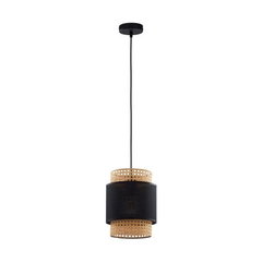Corp de iluminat suspendat ADVITI Lana 200 1p AD-LD-6238BE27T, E27, maxim 60W, Negru, Adviti