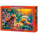 Castorland Puzzle 500 element?w Kot magiczny poranek, Castorland