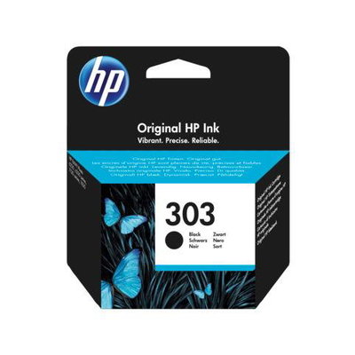 Cartus Hp T6N02Ae Ink 303 Black