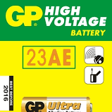 Baterie gp batteries, super alcalina (23a) 12v alcalina, blister 1 buc (gppba23af000)