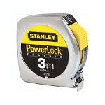 Ruleta PowerLock® Stanley cu carcasa metalica 3m X 12.7mm - 0-33-218