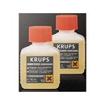 Set 2 sticle detergent lichid de curatare a sistemului auto cappuccino Krups XS9000, Krups