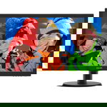 Monitor LED MVA PHILIPS 243V5QHABA, 23.6", Full HD, 60Hz, negru