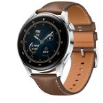 Ceas smartwatch Huawei Watch 3, 46 mm, Classic, Brown Leather