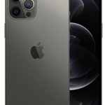 Telefon Mobil Apple iPhone 12 Pro Max, Super Retina XDR OLED 6.7", 512GB Flash, Camera Quad 12 + 12 + 12 MP + TOF 3D, Wi-Fi, 5G, iOS (Gri)