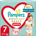 Scutece chilotel PAMPERS Premium Care Value Pack nr 7, 17 kg+, 27 buc