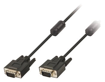 Cablu VGA tata - VGA tata negru 5m Valueline