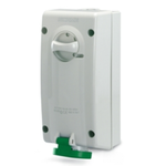 Priza interblocabila\n16A 3P+N+E 2h >50V >300-500Hz 106X240MM terminal cu surub Cu interblocaj mecanic, Scame