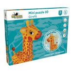 Mini Puzzle 3D Noriel - Girafa (14 piese)