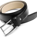 Curea neagra, din piele de bovina, FEDON Belts Cint-U17