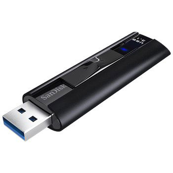 Stick USB SanDisk Pro, 128GB, USB 3.1 (Negru)