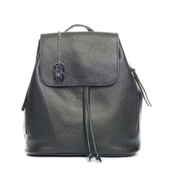 Rucsac de piele Claire - Negru, Anna Morellini