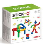 Set magneti Stick-O cu 20 piese Clics Toys, Clics Toys