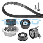 Set de Sincronizare (CureA + Scripete + Pump de Apa) SE Potriveste: Opel Astra F Classic, Astra G, Zafira A 1.4 1,6 01.98-10.05, DAYCO