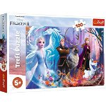 Puzzle Trefl Frozen 2 lumea magica, 100 piese