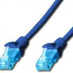 Cablu digitus Patch cord U/UTP kat.5e PVC 1m verde (DK-1512-010/G), Digitus