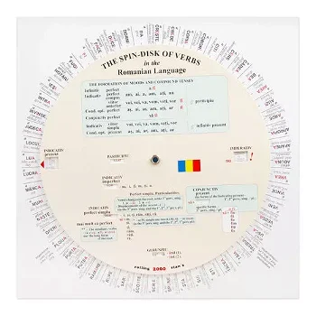 The Spin Disks of Verbs - in the Romanian Language, 