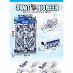 Set 12 vehicule de politie Swat Pioneer