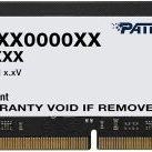 Signature Series DDR4 16GB 2666MHz CL17 SODIMM Single, Patriot
