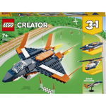 Lego Creator 3 in 1. Avion supersonic