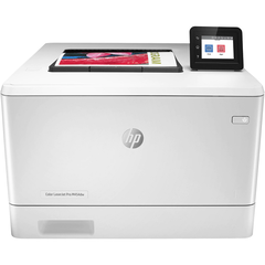Imprimanta laser color HP LaserJet Pro M454dw, Retea, Wireless, Duplex, A4, Alb