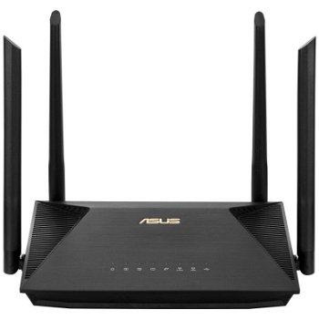 Router Wireless Gaming ASUS RT-AX53U, AX1800, Dual-Band, Wi-Fi 6, AiMesh, AiProtection, MU-MIMO, 4 antene Wi-Fi