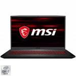 Laptop Gaming MSI GF75 Thin 10SER-606XRO cu procesor Intel Core i7-10750H pana la 5.00 GHz, 17.3", Full HD, 144Hz, 16GB, 1TB SSD, Nvidia GeForce RTX2060 6GB, No OS, Black
