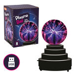 Jucarie interactiva Glob cu plasma Keycraft, 10 ani+, Keycraft