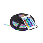 Banda LED cu silicon ,Color RGB , cu telecomanda si alimentator, lungime 10 M engross, 