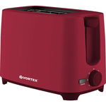 Prajitor paine Vortex VO4008RD, 700 W, 6 Trepte de prajire, 2 Felii (Rosu), Vortex