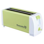 Prajitor de paine Hausberg HB-185VR, 1300 W, 4 felii, declansare automata, Verde, 