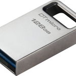 USB Flash Drive Kingston 128GB Data Traveler Micro, USB 3.2 Gen1, Metalic, KINGSTON