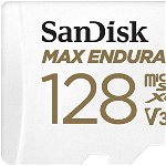 microSD Max Endurance UHS-I U3 V30 Class 10 128GB + adaptor, SanDisk