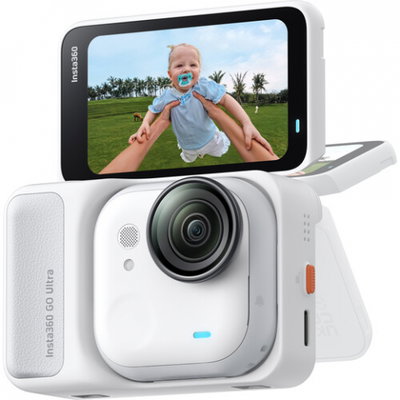 Camera video sport INSTA360 GO Ultra Standard Bundle Wi-Fi Bluetooth Alb