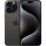 Telefon mobil iPhone 15 Pro Max 256GB Titanium Black, Apple