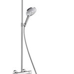 Coloana de dus cu baterie termostatata Hansgrohe Raindance Select S 240 cu 2 functii