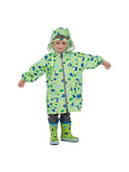 Pelerina de ploaie pentru copii YY03 Verde S