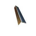 Profile aluminiu tip coltar treapta Ersin 2120, aurii, cu cauciuc antiderapant, 30x42mmx100cm, set 5 buc, Ersin