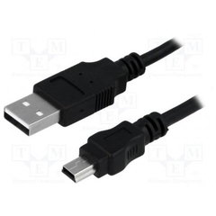 Cablu de date Logilink CU0014 miniUSB, 1.8m, LogiLink Cablu de date Logilink CU0014 miniUSB, 1.8m, LogiLink